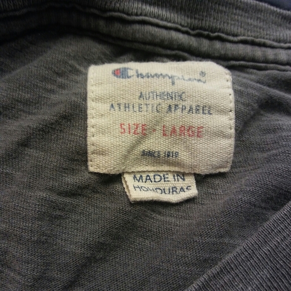 Champion Retro Distressed Burnout T, L - Picture 4 of 4